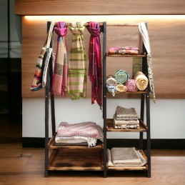 Perchero y estantes para...