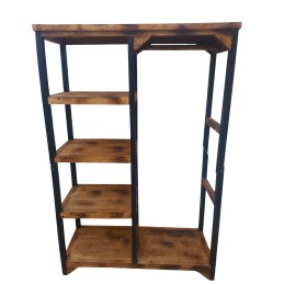 Perchero y estantes...