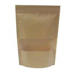 Bolsas kraft con ventana 18...