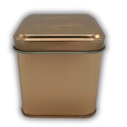 Lata cuadrada 6,5x6,5x7cm...
