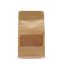 Bolsas Kraft con Ventana -...