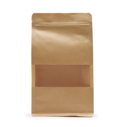 Bolsas Kraft con Ventana -...