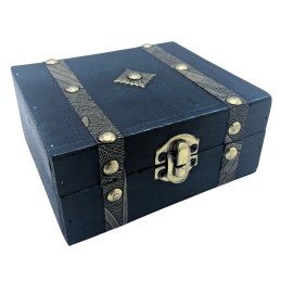 Baúl de té cuadrado - Verde...