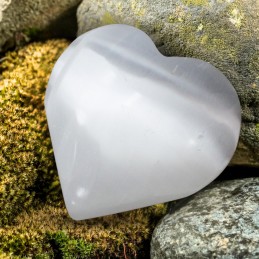 Corazón Selenita - 5-6 cm