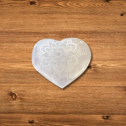 Corazón de selenita - 7-8cm...