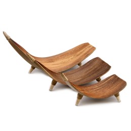 Juego de fruteros de hoja...