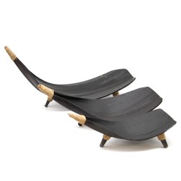 Juego de fruteros de hoja...