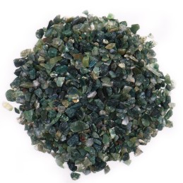 Moss Agate Gemstone Chips...