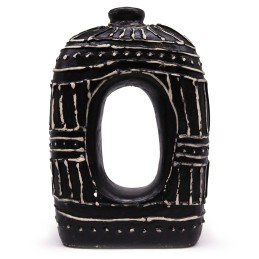 Jarrón Ovalado con Forma de...