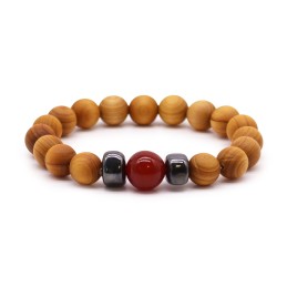 Pulsera  de Cedro - Chakra...