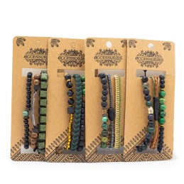 Set de Pulseras para Hombre...