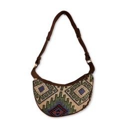 Bolso Hobo de Jacquard -...