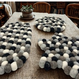 Tapete central ovalado de...