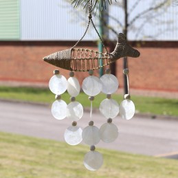 Pez en Cuerda y Gota Natural